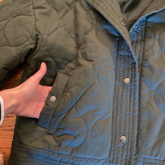 NWOT Treasure & Bond - Military Liner Style Jacket - Army Green - Oversized - XS - Picture 5 of 9